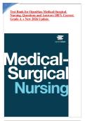 Test Bank for OpenStax Medical-Surgical Nursing&period; Questions and Answers 100&percnt; Correct Grade A &plus; New 2026 Update 