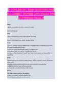 Information Technology CCNA 200 &ndash; Complete Exam Study Guide 2026&sol;2027 with Verified Answers &vert; Newest Version&period; A&plus;