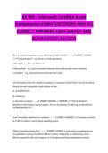 AZ 900 &ndash; Complete Exam Study Guide 2026&sol;2027 with Verified Answers &vert; Newest Version&period; A&plus;