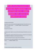 MS 900 &ndash; Complete Exam Study Guide 2026&sol;2027 with Verified Answers &vert; Newest Version&period; A&plus;