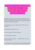 CBP Entrance Exam Study Guide Exam Questions and All Correct Answers 100 &ndash; Complete Exam Study Guide 2026&sol;2027 with Verified Answers &vert; Newest Version&period; A&plus;
