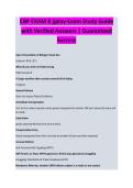 CBP Exam 8 Jjplay &ndash; Complete Exam Study Guide 2026&sol;2027 with Verified Answers &vert; Newest Version&period; A&plus;