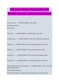 CPA Core 2 &ndash; Complete Exam Study Guide 2026&sol;2027 with Verified Answers &vert; Newest Version&period; A&plus;