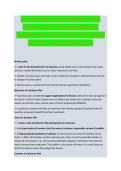 Pearson Edexcel International A Level Business Unit 2 &ndash; Complete Exam Study Guide 2026&sol;2027 with Verified Answers &vert; Newest Version&period; A&plus;
