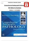TEST BANK For Comprehensive Radiographic Pathology&comma; 8th Edition by Eisenberg&comma; All Chapters 1 to 12 complete Verified editon