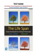 Test Bank for The Life Span&colon; Human Development for Helping Professionals&comma; 5th Edition &vert; Broderick & Blewitt &vert; All Chapters Covered