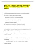 BIOL 1408 Exam Test Final Questions and Answers &vert; Latest Update 2026&sol;2027 &vert; Graded A&plus; &vert; 100&percnt; Correct&period;