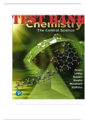 Test Bank for Chemistry&colon; The Central Science&comma; 15th Edition by Brown&comma; LeMay&comma; Bursten&comma; Murphy&comma; Woodward & Stoltzfus &vert; Complete Exam Prep with 1&comma;000&plus; Chapter Questions & Answers &vert; All Chapters 1-24 &vert; Multiple Choice&comma; Bimodal & Algorithmic Questions