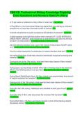PMK-EE&colon; Professional Military Knowledge Eligibility Exam Questions and Answers Rated A&plus; &lpar;Navy&rpar;