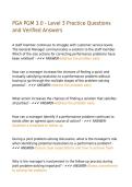 PGA PGM 3&period;0 - Level 3 Practice Questions and Verified Answers