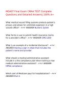 MOAST Final Exam CMAA TEST Complete Questions and Detailed Answers&vert; 100&percnt; A&plus;