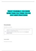 SLP PRAXIS REVIEW QUESTIONS WITH CORRECT ANSWERS