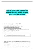SLP PRAXIS ADVANCED REVIEW LAW&lowbar;ETHICS MINI QUESTIONS WITH CORRECT ANSWERS
