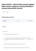 STAN MUCINIC - EXAM 19 fully solved & updated &lpar;latest version verified for accuracy&rpar; &lpar;Questions &plus; Answers&rpar; Solved 100&percnt; Correct&excl;&excl;