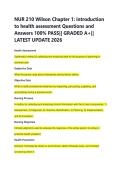Nursing 210 Exam 1 LATEST UPDATE  2026 Questions and Answers 100&percnt;  PASS&vert;&vert; A&plus; GRADED