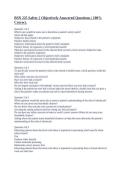 BSN 225 Safety &vert;&vert; Objectively Answered Questions &vert; 100&percnt; Correct&period;