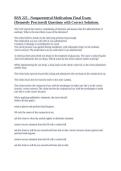 BSN 225 - Nonparenteral Medications Final Exam &lpar;Remotely Proctored&rpar; Questions with Correct Solutions&period;