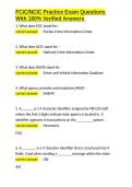 FCIC NCIC Practice Exam Questions With 100- Verified Answers&period;docx