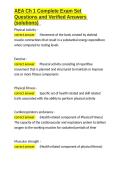 AEA Ch 1 Complete Exam Set Questions and Verified Answers &lpar;solutions&rpar;&period;docx