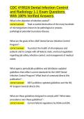 CDC 4Y051P  Exam Bundle With A&plus; Rated Answers 2025