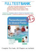 TEST BANK - Pharmacotherapeutics for Advanced Practice&colon; A Practical Approach Fifth Edition&lpar; Virginia Poole Arcangelo&comma; 2021&rpar;All chapters