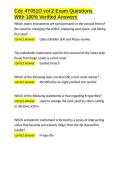 Cdc 4Y051O vol 2 Exam Questions With 100- Verified Answers&period;docx