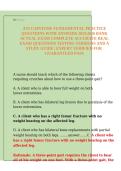ATI Capstone Fundamentals Practice Questions & Study Guide &ndash; Verified Real Exam Bank 2026&sol;2027