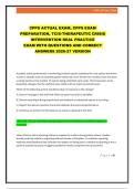 CPPS ACTUAL EXAM&comma; CPPS EXAM  PREPARATION&comma; TCIS-THERAPEUTIC CRISIS  INTERVENTION REAL PRACTICE  EXAM WITH QUESTIONS AND CORRECT  ANSWERS 2026-27 VERSION 