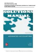 Test Bank For Advanced Accounting&comma; 15th Edition Author&colon; Joe Ben Hoyle&comma; Schaefer and Doupnik&vert; ISBN&colon;9781264798483 All Chapters Covered&vert;100&percnt; Complete A&plus; Study Guide LATEST VERSION