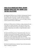 WGU D270 BUNDLED FINAL EXAMS REVIEW PRACTICE TEST BANK 2026 TESTED SOLUTIONS