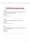  ISDS 3001 Midterm Exam Questions and Answers&period;