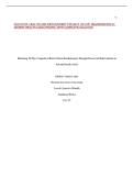 WGU D158&colon; HEALTHCARE IMPROVEMENT PROJECT ON CHF READMISSIONS AT ADVENT HEALTH &vert; 2026 UPDATE &vert; WITH COMPLETE SOLUTION