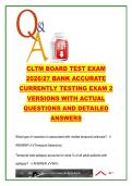 CLTM Board Test Exam 2026&sol;27 &ndash; 320 Questions on EEG&comma; Epilepsy Surgery & ACNS Guidelines
