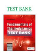 Fundamentals of Thermodynamics &lpar;7th Edition&rpar; by Claus Borgnakke & Richard E&period; Sonntag &ndash; Complete Test Bank and Solution Manual