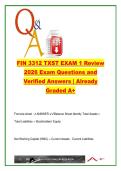 FIN 3312 TXST Exam 1 Review &lpar;2026&rpar; &ndash; 75 Questions on Cash Flow&comma; Ratios & Sustainable Growth