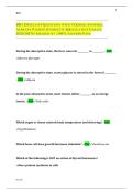 BIO 256 EXAM 5 QUESTIONS WITH VERIFIED ANSWERS&comma; ALREADY PASSED&excl; &lpar;COMPLETE Q&A&rpar; LATEST UPDATE 2026&sol;20276 &vert; GRADED A&plus; &vert; 100&percnt; ASSURED PASS&period;