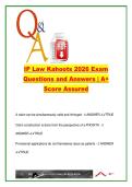 IP Law Kahoots Exam Review &lpar;2026&rpar; &ndash; 300&plus; Questions on Patents&comma; Copyright & Trademarks