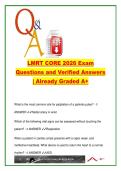 LMRT CORE Exam 2026 &ndash; 400&plus; Questions on Radiation Protection&comma; Imaging Physics & Patient Care