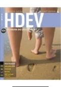 Test Bank for HDEV &lpar;Human Development&rpar;&comma; 4th Edition by Sharon L&period; Rathus