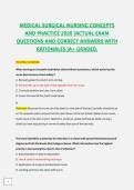 MEDICAL SURGICAL NURSING CONCEPTS AND PRACTICE 2026