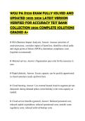 WGU PA D320 EXAM FULLY SOLVED AND UPDATED 2025 2026 LATEST VERSION VERIFIED FOR ACCURACY TEST BANK COLLECTION 2026 COMPLETE SOLUTIONS GRADED A&plus;