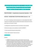 WGU D440 NUTRITION OBJECTIVE ASSESSMENT 2026&sol;2027 &vert; Final Exam & Practice Exam &vert; Complete Q&A with Correct Detailed Answers &vert; Verified & Already Graded A&plus; &vert; Pass Guaranteed