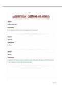 AAOS EMT EXAM 1 QUESTIONS AND ANSWERS&period;