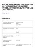HVAC Unit 31 Gas Heat EXAM STUDY GUIDE 2026 COMPLETE QUESTIONS WITH CORRECT DETAILED ANSWERS &vert;&vert; 100&percnt; GUARANTEED PASS LATEST VERSION