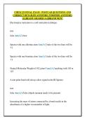 CHEM 233 FINAL EXAM - POSTLAB QUESTIONS AND  CORRECT DETAILED ANSWERS &lpar;VERIFIED ANSWERS&rpar;  &vert;ALREADY GRADED A&plus;&vert;&vert;BRAND NEW&excl;