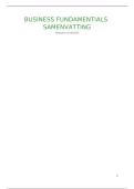 Samenvatting Business Fundamentals 16&sol;20