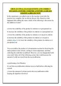 CHEM 233 FINAL EXAM QUESTIONS AND CORRECT  DETAILED ANSWERS &lpar;VERIFIED ANSWERS&rpar; &vert;ALREADY  GRADED A&plus;&vert;&vert;BRAND NEW&excl;