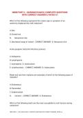 NBDE PART II 2025-2026 EXAM B COMPLETE QUESTIONS WITH CORRECT ANSWERS RATED A