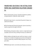 WILKES NSG 526 EXAM 3 150 ACTUAL EXAM PAPER 2026 QUESTIONS SOLUTIONS GRADED A&plus;