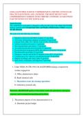 OSHA HAZWOPER 40-HOUR COMPREHENSIVE CERTIFICATION EXAM  PRACTICE QUESTIONS AND ANSWERS&colon; THE MOST RECENT AND  COMPREHENSIVE VERSION WITH VERIFIED ANSWERS&semi; GUARANTEED  PASS WITH INSTANT PDF DOWNLOAD&period;